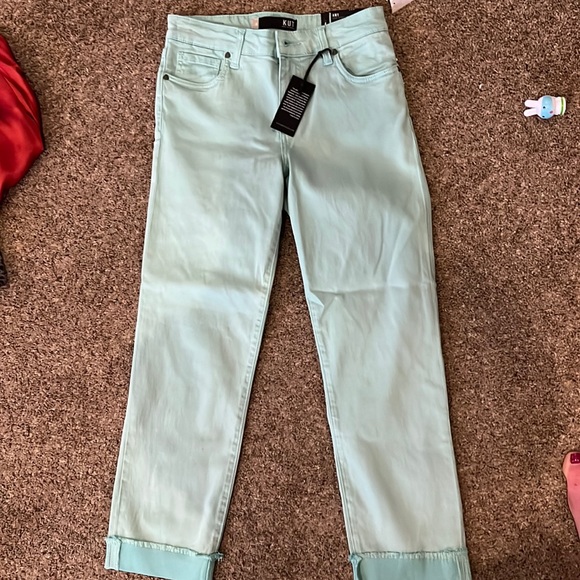 Amy Crop Straight Leg Jeans 